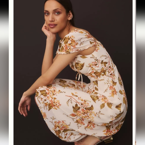 Reformation Maebry Dress Bella Floral - Picture 4 of 11